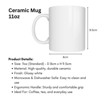 Mum, Sorry About The Mess Custom Mug, 6 of 6