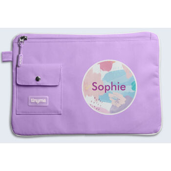 Personalised Painterly Design Kids Pencil Case, 4 of 7