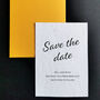 Save The Date Seed Paper Wedding Stationery, thumbnail 1 of 3