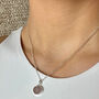 Rose Quartz Gemstone Pendant Necklace, thumbnail 1 of 4