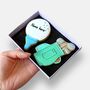 Personalised Golf Ball Iced Biscuits Father's Day Letterbox Gift, thumbnail 3 of 11