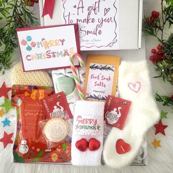 Ladies’ Christmas Spa Gift Box, Christmas Pamper Hamper, 2 of 10
