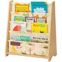 Four Tier Sling Bookcase Book Shelves Storage Rack, thumbnail 6 of 9