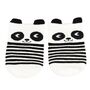 Organic Panda Monochrome Baby Socks In Gift Box, thumbnail 2 of 3