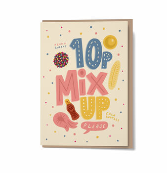 10p Mix Up Greetings Card, 6 of 6