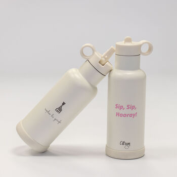 Limited Edition Personalised Sophie La Girafe Insulated Bottle, 2 of 9