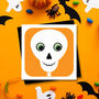 Halloween Invitation Cards With Glow In The Dark Eyes, thumbnail 8 of 9