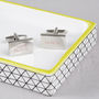 Personalised Engraved Cufflinks, thumbnail 4 of 7
