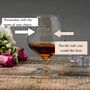 Personalised 'Best Man' Brandy Glass, thumbnail 4 of 7