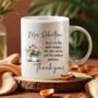 Teacher Thank You Mug – Personalised With Wildflowers And Quote, thumbnail 3 of 9
