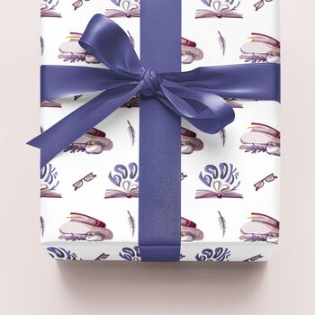 Cosy Books Gift Wrapping Paper – Enchanting Book Lover’s Wrapping Paper, 4 of 7