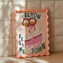 Elton Feline John Print, thumbnail 1 of 2