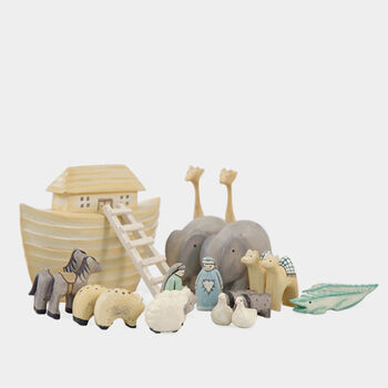 Noah's Ark Set In Wooden Keepsake Box, 4 of 4