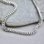 Men's Wheat Link Stainless Steel Chain, thumbnail 4 of 8