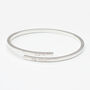 Personalised Sterling Silver Or 18ct Gold Bangle With Photobox, thumbnail 2 of 8