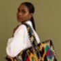 Black Aztec Tote Bag, thumbnail 2 of 2