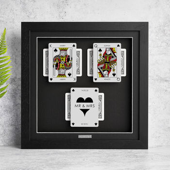 The Perfect Match Personalised King And Queen Gift Frame, 7 of 12