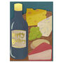 'Happy Birthday' Cheese And Wine Birthday Card, thumbnail 1 of 2
