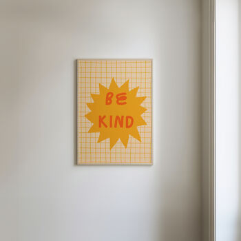 Be Kind Art Print, 2 of 4