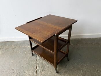 1930’s Vintage Extending Drinks Trolley / Tea Trolley, 3 of 12