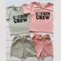 Cousin Crew Matching T Shirt And Shorts, thumbnail 4 of 6