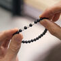 Men's Personalised Semi Precious Bead Bracelet, thumbnail 1 of 9