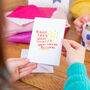 Behind Every Teacher Is A Teaching Assistant Card, thumbnail 1 of 5