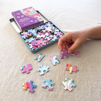 Unicorn Dreamland Jigsaw Puzzle, 6 of 7
