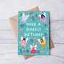 Any Age Fairy Birthday Card, Girls Age Birthday Card, thumbnail 1 of 8