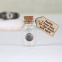 Love You To The Moon And Back Keepsake Message Bottle, thumbnail 8 of 11