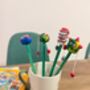 Clay Monster Pencil Toppers Craft Kit For Children, thumbnail 1 of 5