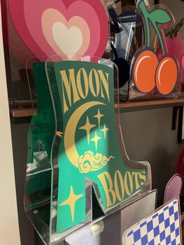 Moon Boots Vinyl Lp Record Holder, 3 of 6