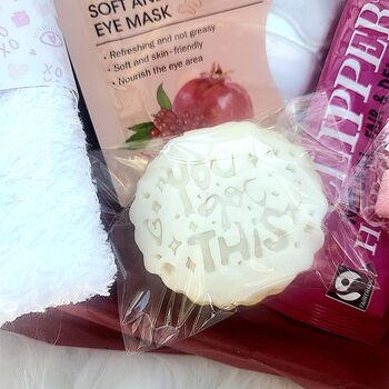 Cosy Winter Self Care Spa Gift Box, Hug In A Box, 3 of 9