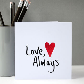Love Always Valentine's Day Card, 7 of 7