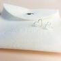 Sterling Silver Textured Heart Studs, thumbnail 6 of 7