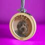 Personalised Wooden Pet Christmas Decoration, thumbnail 5 of 6