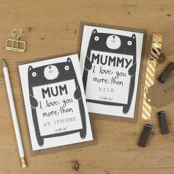 Personalised Birthday Card For Mum Or Mummy, 2 of 3