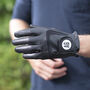 Personalised Men's Black Initial Golf Glove, thumbnail 2 of 4