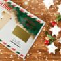 Naughty Or Nice Personalised Christmas Santa List Scratch Card With Envelope, thumbnail 3 of 7