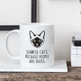 Funny Siamese Cat Mug, thumbnail 2 of 4