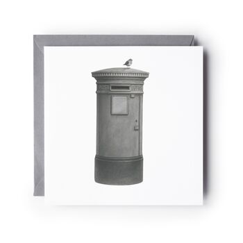 Postbox And Robin Card, 2 of 5