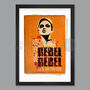 Rebel Rebel Music Poster Print, thumbnail 2 of 5