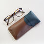 Personalised Pebble Grain Leather Glasses Case, thumbnail 1 of 7