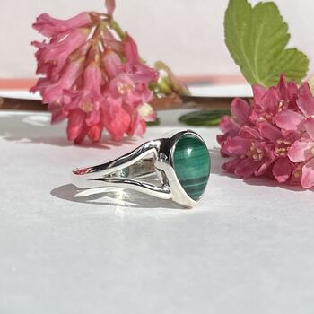 Handmade Silver Rings With Natural Gemstones, 11 of 12