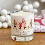 Personalised Merry Christmas Soy Candle, thumbnail 2 of 9