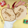 Personalised Surprise Bauble Christmas Tree Decoration, thumbnail 2 of 4