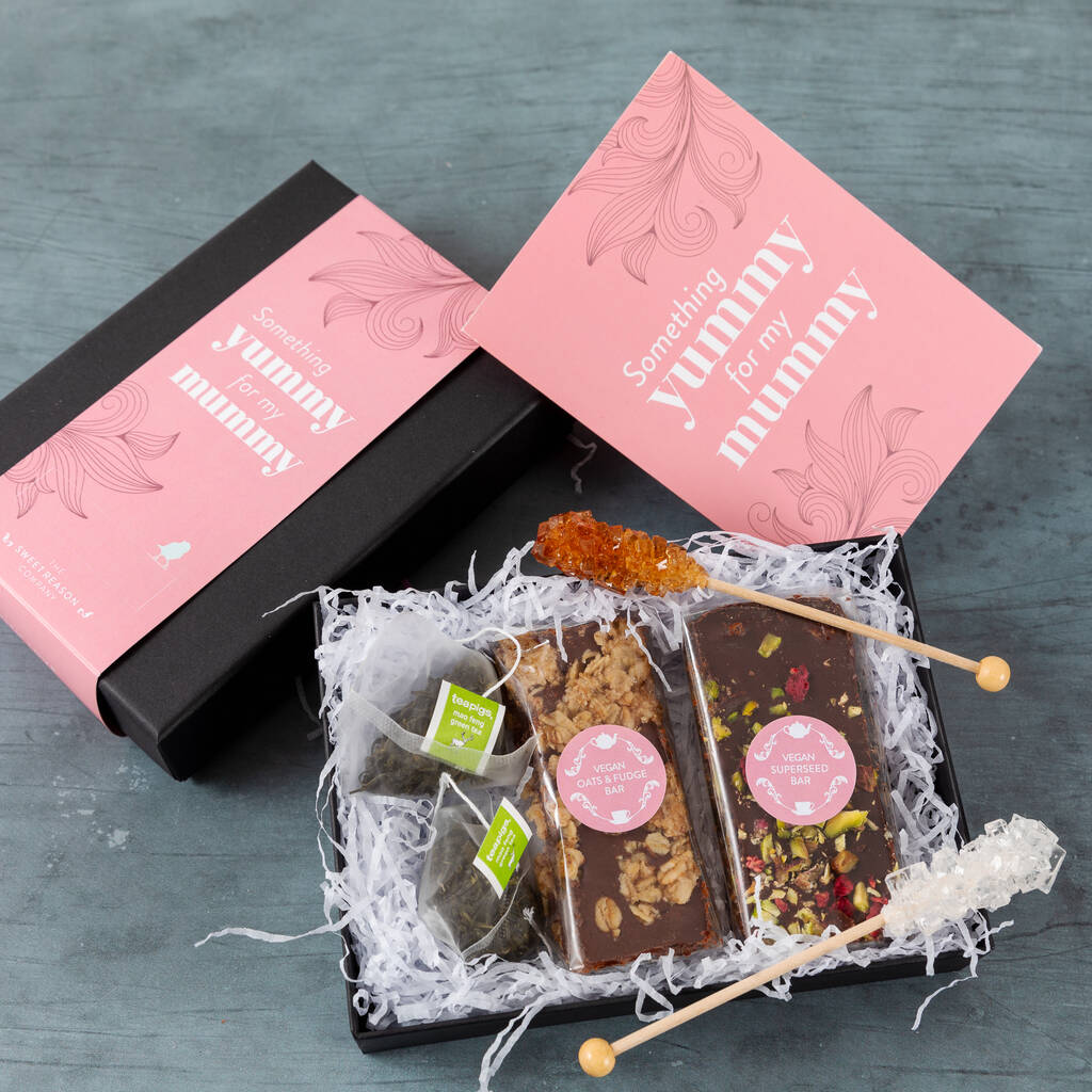 Yummy Mummy Vegan Afternoon Tea For Two Gift Box, 1 of 3