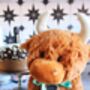 Happy Birthday Star Tag Large Highland Cow, thumbnail 3 of 10