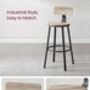 Tall Bar Stools With Backrest For Kitchen, thumbnail 5 of 11