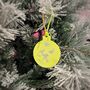 Neon Jesmonite Christmas Bauble 10 Colour Options, thumbnail 3 of 8
